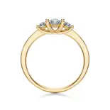 Pierścionek zaręczynowy z diamentami AJPZ_053